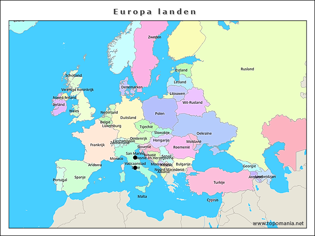 europa-landen