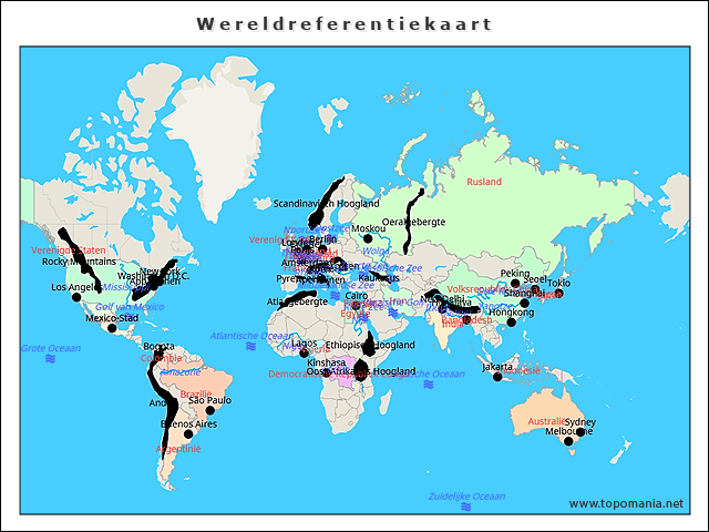 wereldreferentiekaart