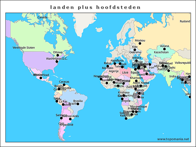 landen-plus-hoofdsteden