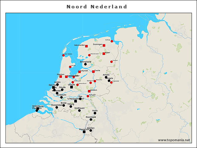 nederland-42-plaatsen