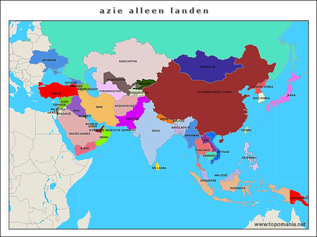 azie-alleen-landen