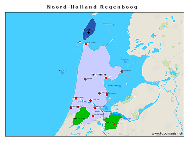 noord-holland-regenboog