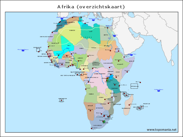 afrika-(overzichtskaart)