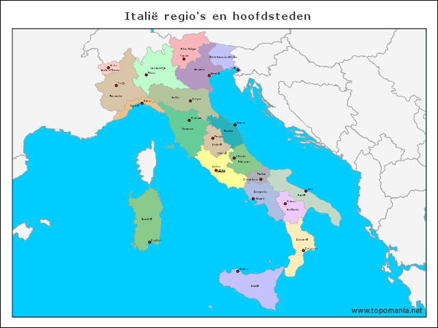 italie-regios-en-hoofdsteden