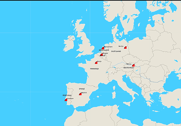 Topografie Landen En Hoofdsteden Van West Europa Deel 1 